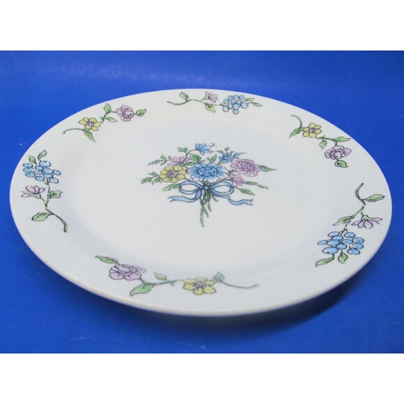 Tabletops Unlimited Victorian Bouquet 7" Dessert Bread Plate VGC - Picture 7 of 7